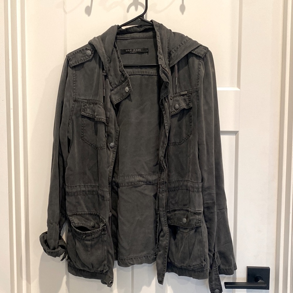 Max Jeans Charcoal Light Jacket